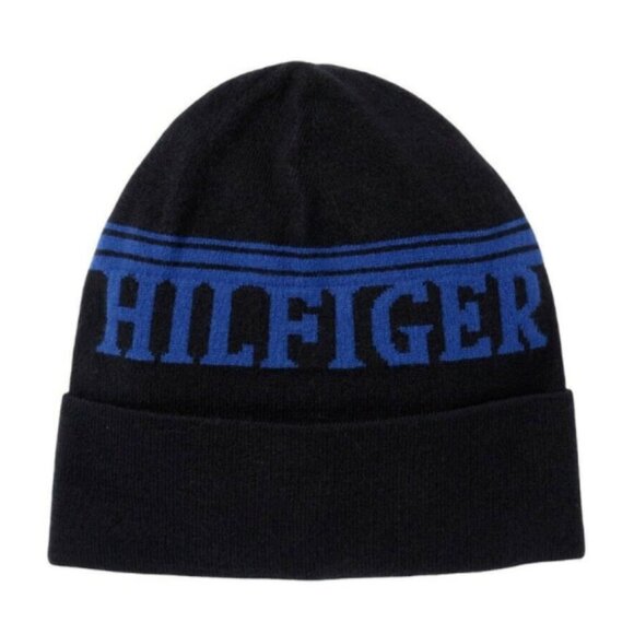 Tommy Hilfiger Sportif Brand Cuff Beanie - Picture 1 of 4